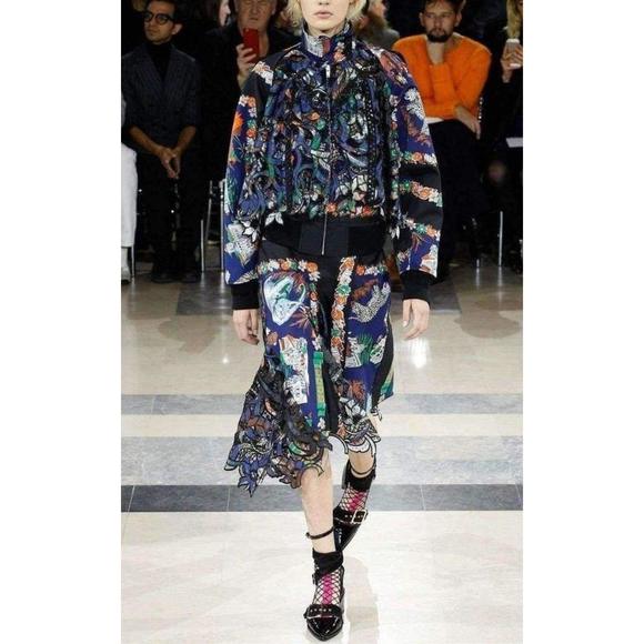 Sacai - Canvas and Broderie Anglaise Souvenir Cotton Jacket - JP 3